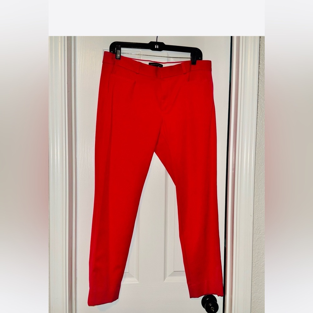 Women’s Sloan hot pink Banana Republic trouser Pants size 10